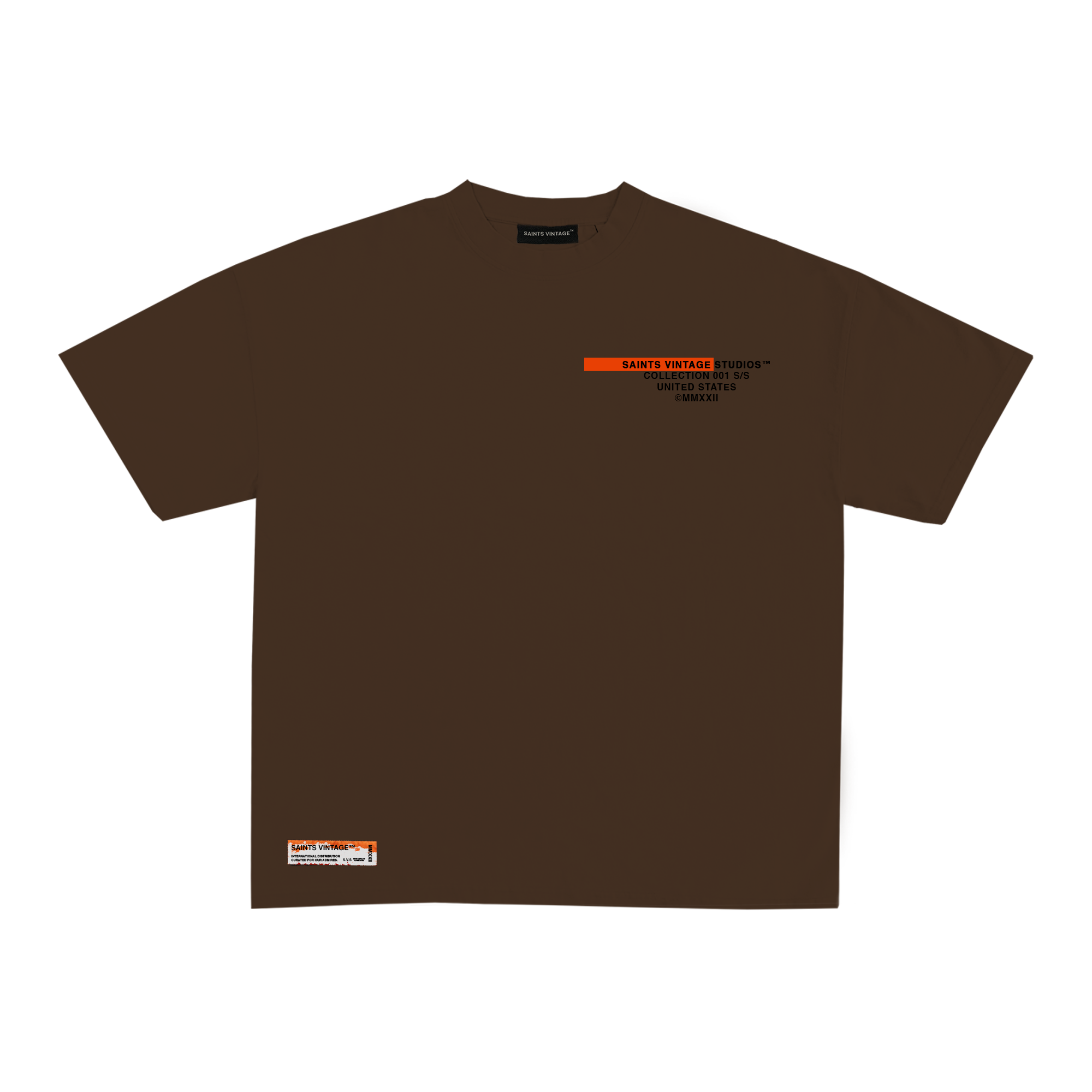 ST. Classic Olive Mocha Brown T-Shirt