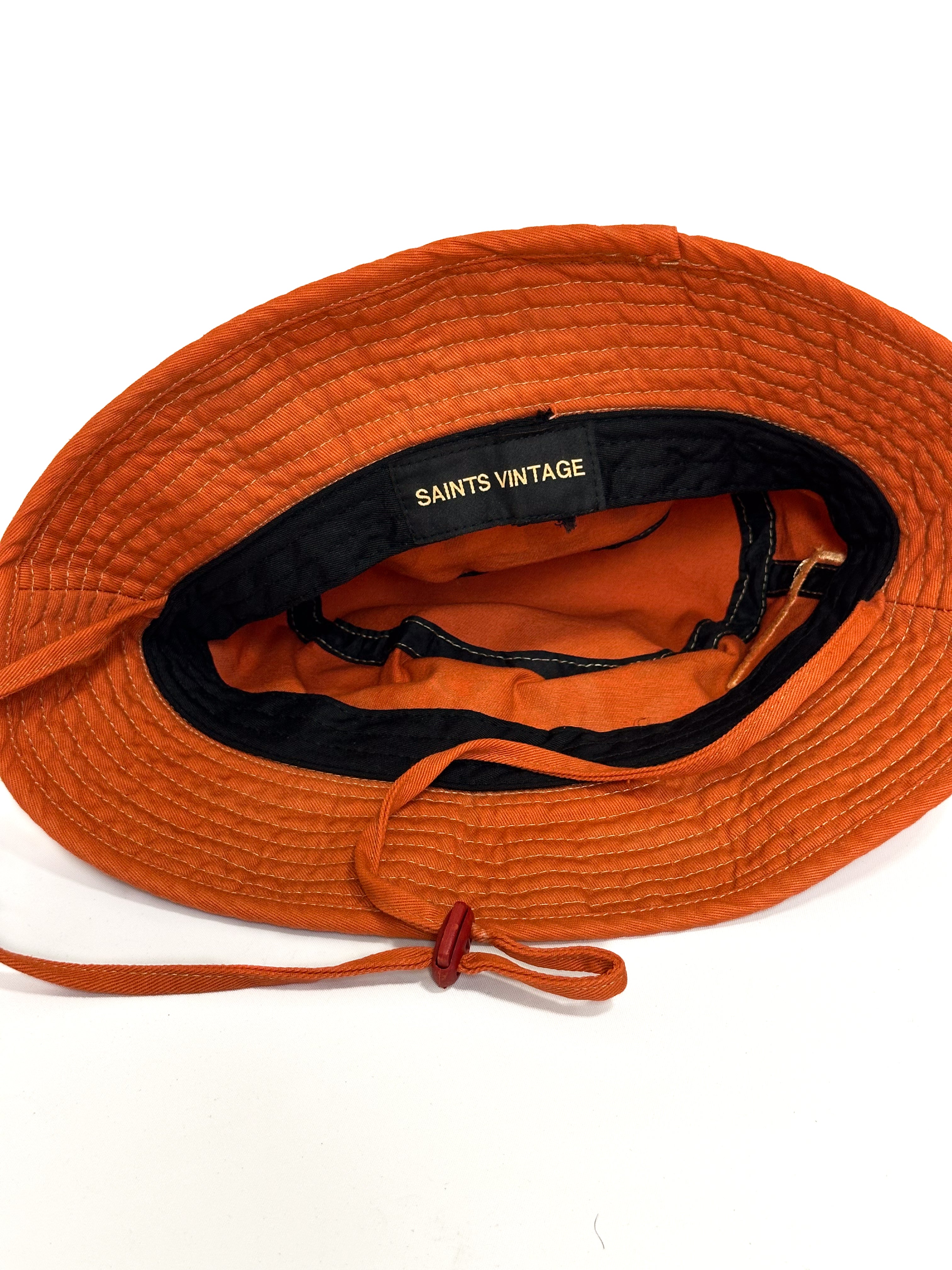 Saints Vintage Bucket Hat Orange wash